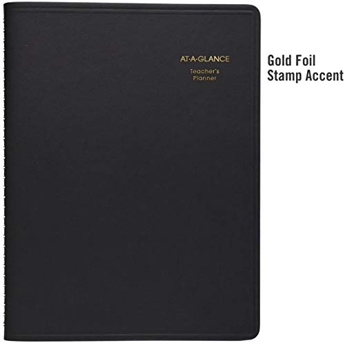 AT-A-Glance Teacher Planner, 8-1/4" x 10-7/8", Undated Weekly & Daily Planner...