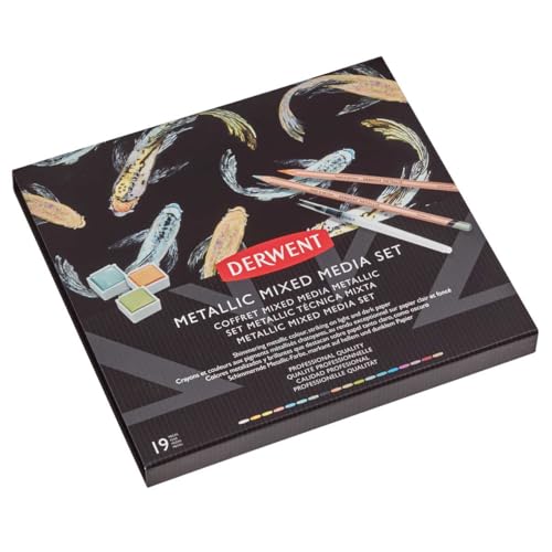 Derwent Metallic Mixed Media, 18 Pack (2305948)