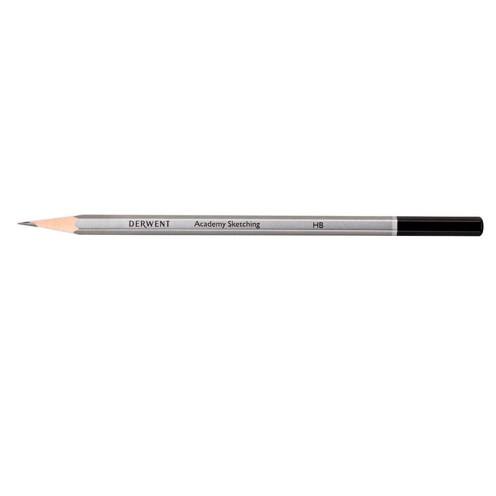 Derwent Academy Sketching Pencils, 6 Degrees of Hardness, Metal Tin, 6 Count ...