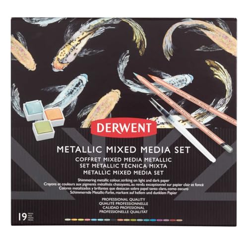 Derwent Metallic Mixed Media, 18 Pack (2305948)