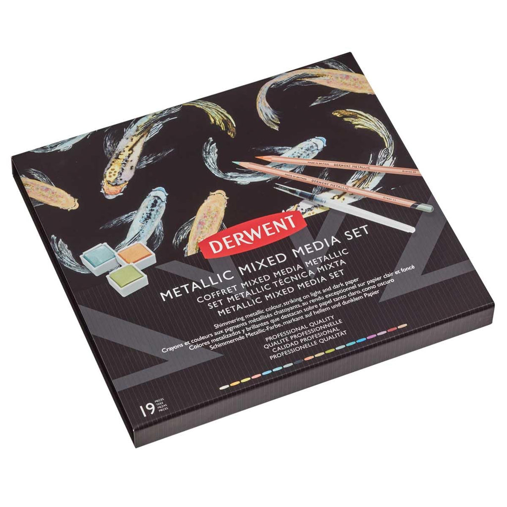 Derwent Metallic Mixed Media, 18 Pack (2305948)